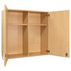 Tot Mate 4Compartment Wall Cabinet Assembled TMW301A.S2222